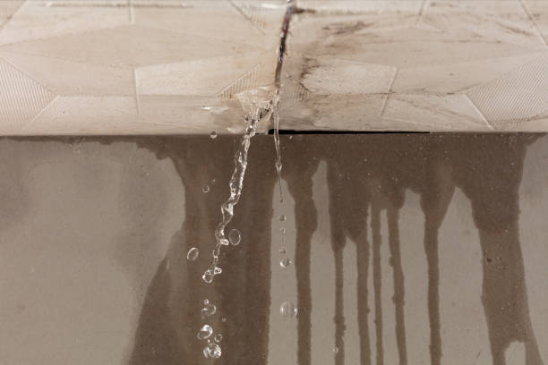 Professional Flood Damage Cleanup technician working in Benson, NC